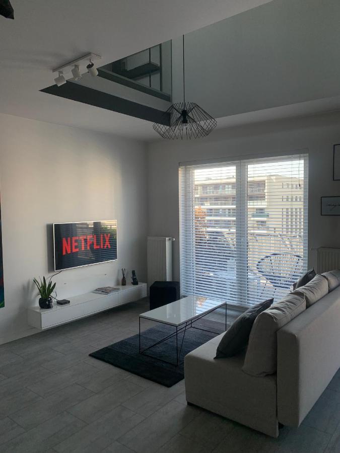 Ekskluzywny Penthouse Z Ogrodem W Centrum Lodzi Екстериор снимка