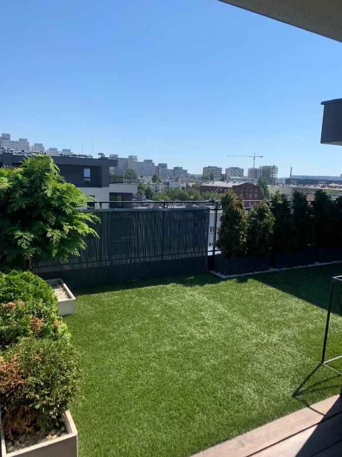 Ekskluzywny Penthouse Z Ogrodem W Centrum Lodzi Екстериор снимка