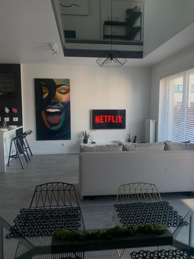 Ekskluzywny Penthouse Z Ogrodem W Centrum Lodzi Екстериор снимка